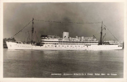 TRANSPORTS - Bateaux - Ferries - Anvers Albertville - Carte Postale Ancienne - Ferries