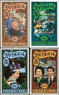 721772 MNH ANTIGUA 1977 VISITA REAL - Sonstige & Ohne Zuordnung