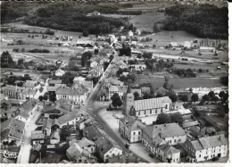 GRANGES-s-VOLOGNE (88) Vue Aérienne, Centre De La Ville Cim 26676, Cpsm GF, Env Oi 1956 - Granges Sur Vologne