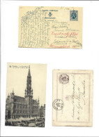 BELGIUM BELGIQUE - POSTAL HISTORY LOT - Andere & Zonder Classificatie