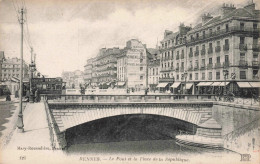 FRANCE - 35 - Rennes - Le Pont Et La Place De La République - Carte Postale Ancienne - Rennes