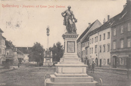 E2805) RADKERSBURG - Hauptplatz Mit Kaiser Josef Denkmal ALT! - Bad Radkersburg