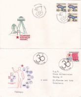 WATCH THE WOLF DOG 1981 COVERS 2   FDC CIRCULATED Tchécoslovaquie - FDC