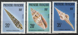 Polynésie Coquillages N°142/144 *neuf - Neufs