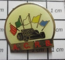 2417 Pin's Pins / Beau Et Rare / AUTOMOBILES / F1 FORMULE 1 ASSOCIATION ACRB DRAPEAAUX - F1