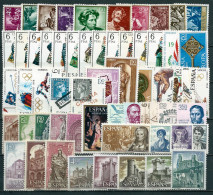 ESPAÑA 1968—AÑO COMPLETO, CON TRAJES REGIONALES—SELLOS NUEVOS SIN CHARNELA ** TIMBRES NEUFS ** MNH STAMPS - Full Years