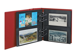 Lindner Album Multi Collect Pour Cartes Postales Couleur:Brun - Conditionnement:Sans Boitier - Álbumes, Forros Y Hojas