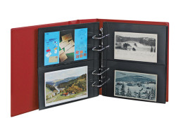 Lindner Album Multi Collect Pour Cartes Postales Couleur:Bleu - Conditionnement:Sans Boitier - Albums, Binders & Pages