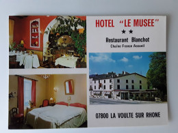 LA VOUTE SUR RHONE  Hotel Le Musée - La Voulte-sur-Rhône