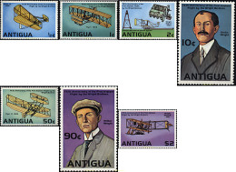 33671 MNH ANTIGUA 1978 75 ANIVERSARIO DEL PRIMER VUELO DE LOS HERMANOS WRIGHT - Sonstige & Ohne Zuordnung