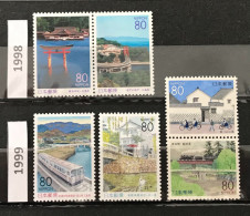 Lot De 6 Timbres Neufs** Japon 1998/1999 - Unused Stamps