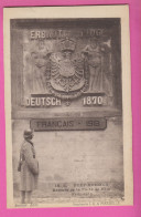 D68 - NEUF BRISACH - ARMURE DE LA PORTE DE BÂLE - FEV. 1919 - Militaire En 1er Plan - Neuf Brisach