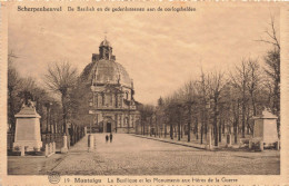 BELGIQUE - Montaigu -  La Basilique Et Les Monuments Aux Héros De La Guerre - Carte Postale Ancienne - Andere & Zonder Classificatie