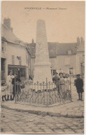 91 ANGERVILLE Monument Dormoy (animée) - Angerville