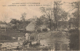 Guémené Sur Scorff * Le Gué Du Moulin De Pont Bihan * Attelage Villageois Minoterie Molen - Guemene Sur Scorff