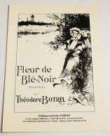 Rare Partition Sheet Music Théodore BOTREL - Fleur De Blé Noir (Bretagne) - Cancionero