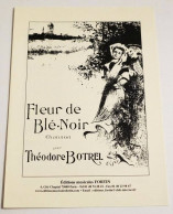 Rare Partition Sheet Music Théodore BOTREL - Fleur De Blé Noir (Bretagne) - Libri Di Canti