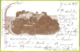 Ad4703 - SWITZERLAND - Ansichtskarten VINTAGE POSTCARD - Gruss Aus Lenzburg-1899 - Lenzburg
