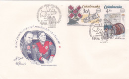 COSMOS  1979 COVERS      FDC CIRCULATED Tchécoslovaquie - FDC