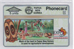 Expo 92 - 5 Units - CN : 209C20131 - Voir Scans (A0106) - Papoea-Nieuw-Guinea