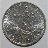 GADOURY 429 - 1/2 FRANC 1991 TYPE SEMEUSE - SUP - KM 931.1 - 1/2 Franc