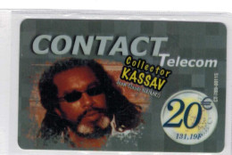 Carte à Code - Contact Telecom - KASSAV JC Naimro - 20 € - RARE - Voir Scans - Antillen (Französische)