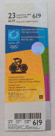 Athens 2004 Olympic Games -  Cycling Track Unused Ticket, Code: 619 - Habillement, Souvenirs & Autres