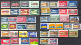 Europa 1969 MNH (a) Year Set  - 1969