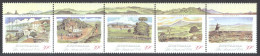 Australia Sc# 1141 MNH Strip/5 1989 Pastoral Era - Nuevos