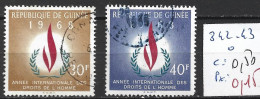 GUINEE 342-43 Oblitérés Côte 0.50 € - Guinée (1958-...)