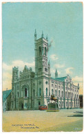 US 26 - 5551 Philadelphia, Freemasonry, MASONIC TEMPLE - Old Postcard - Used - Philadelphia