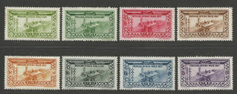 SYRIE  PA N° 70 à 77 NEUF* AVEC OU TRACE DE CHARNIERE  / Hinge  / MH - Airmail