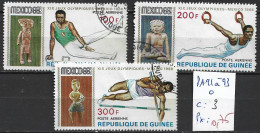 GUINEE PA 91 à 93 Oblitérés Côte 3 € - Guinée (1958-...)