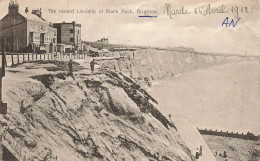 ROYAUME UNI - Angleterre - Brighton - The Recent Landslip At Black Rock - Carte Postale Ancienne - Brighton