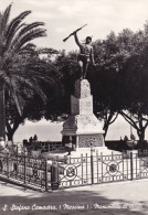 Cartolina Santo Stefano Di Camastra ( Messina ) Monumento Ai Caduti - Bagheria