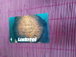 Ladatel Phonecard 19MEXD Some Little Marks On Backside Card Used Rare - Mexico