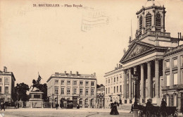 BELGIQUE - Bruxelles - Place Royale - Carte Postale Ancienne - Plazas