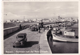 Cartolina Marsala - Panorama Visto Dal Molo Colombo - Marsala