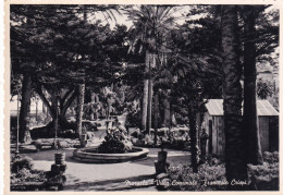 Delcampe - Cartolina Marsala - Villa Comunale Francesco Crispi - Marsala