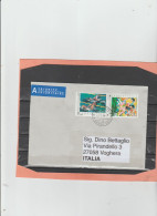 Nazioni Unite, Ginevra 2024 - Busta Priority X L'Italia Affrancata Con 2 Stamps - Lettres & Documents