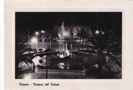 Delcampe - Cartolina Trapani - Fontana Del Tritone - Trapani