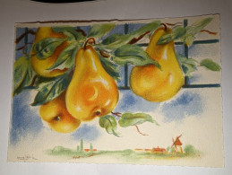 Delcampe - CPSM BARRE DAYEZ 1446 D - Les Fruits De France - Poires - Illustrateur Marcel Bloch - 10x15 Cm - Barday