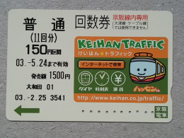 T-201- JAPAN, Japon, Nipon, Carte Prepayee, Prepaid Card, Bus, Autobus - Coches