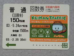 T-201- JAPAN, Japon, Nipon, Carte Prepayee, Prepaid Card, Bus, Autobus - Cars