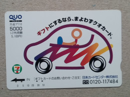 T-201- JAPAN, Japon, Nipon, Carte Prepayee, Prepaid Card, Auto - Auto's