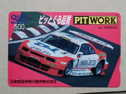 T-201- JAPAN, Japon, Nipon, Carte Prepayee, Prepaid Card, Auto, Rally - Coches