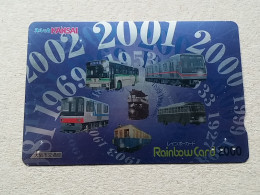 T-539- JAPAN, Japon, Nipon, Carte Prepayee, Prepaid Card, BUS, AUTOBUS - Voitures