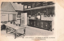 FRANCE - Concarneau - Château De Kéiriolet - La Cuisine - Collection Des Bassinoires - Carte Postale Ancienne - Concarneau