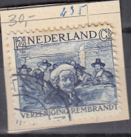 NIEDERLANDE  235, Gestempelt, Vereinigung „Rembrandt“, 1930 - Gebruikt