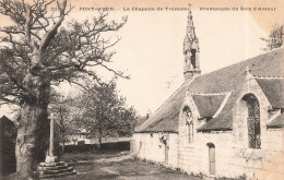 FRANCE - Pont Aven - La Chapelle De Trémalo - Promenade Du Bois D'amour - Carte Postale Ancienne - Pont Aven